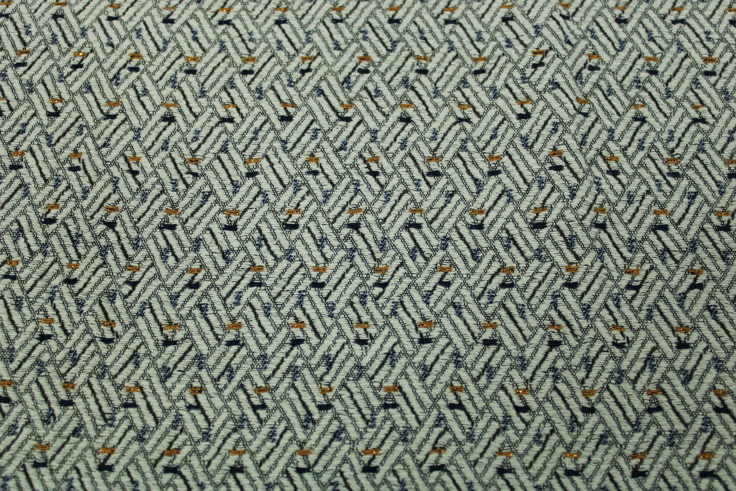 Tissu brocart - motif moucheté - ton écru - photo 5/5 | So Tissus