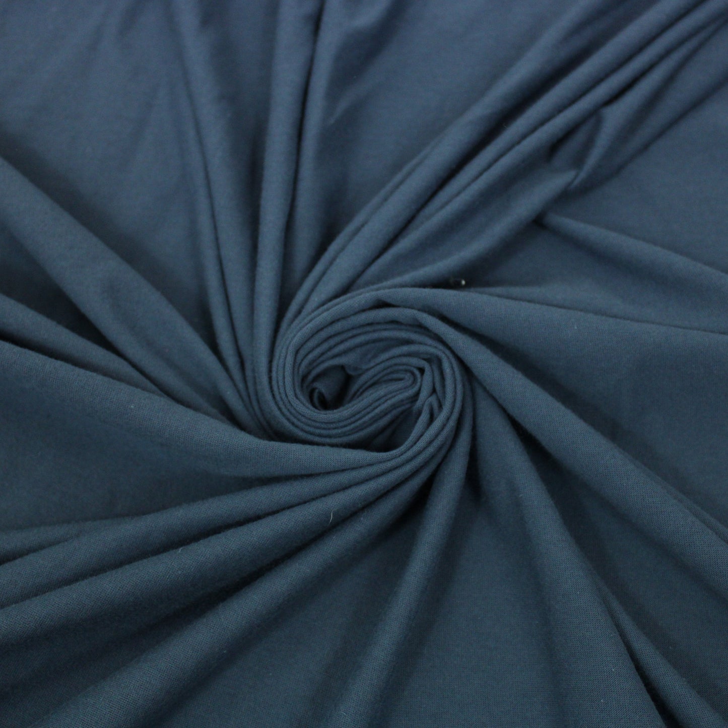 Tissu jersey coton - bleu pétrole - photo 1/3 | So Tissus