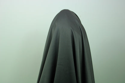 Tissu crêpe envers satin - gris foncé - photo 3/3 | So Tissus