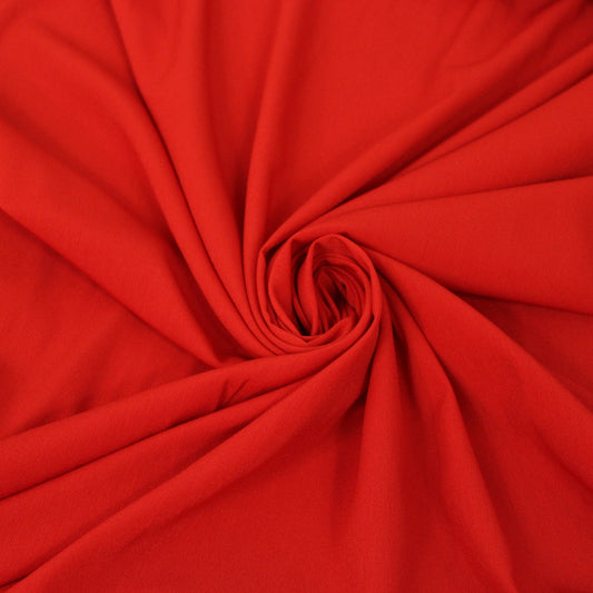 Tissu crêpe de chine - rouge - photo 1/3 | So Tissus