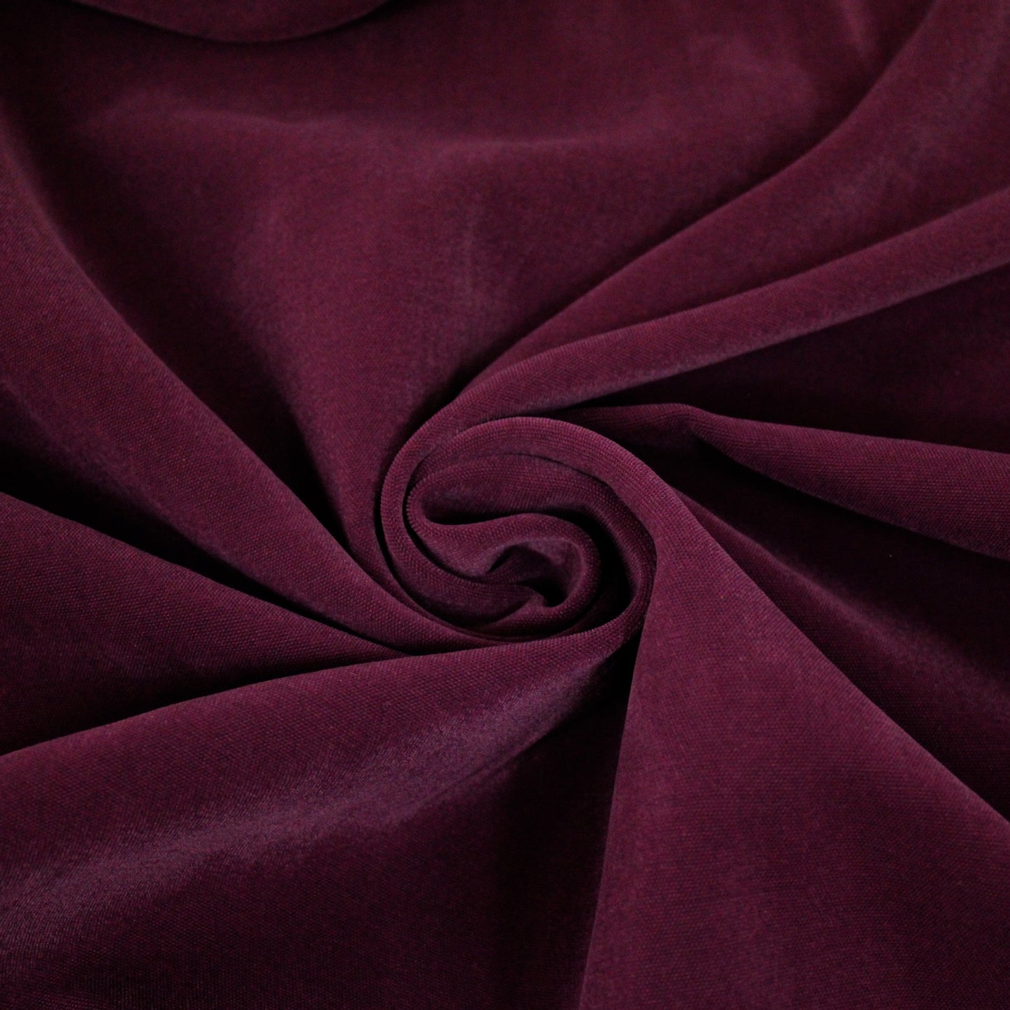 Tissu gabardine coton duveteuse - bordeaux - photo 1/3 | So Tissus
