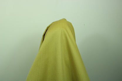 Tissu coton gaufré - jaune - photo 3/5 | So Tissus