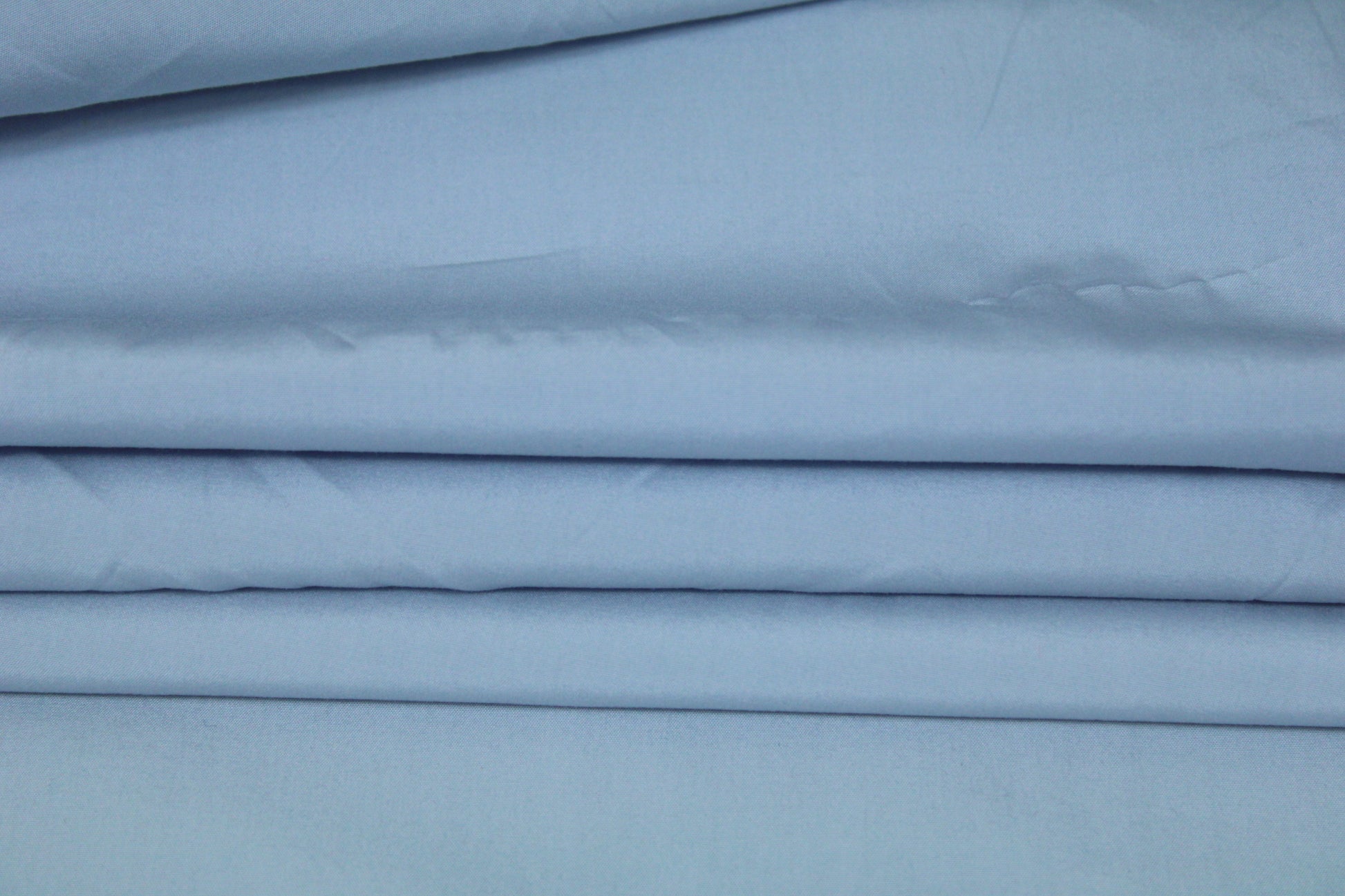 Tissu popeline coton premium - bleu ciel pâle - photo 2/3 | So Tissus