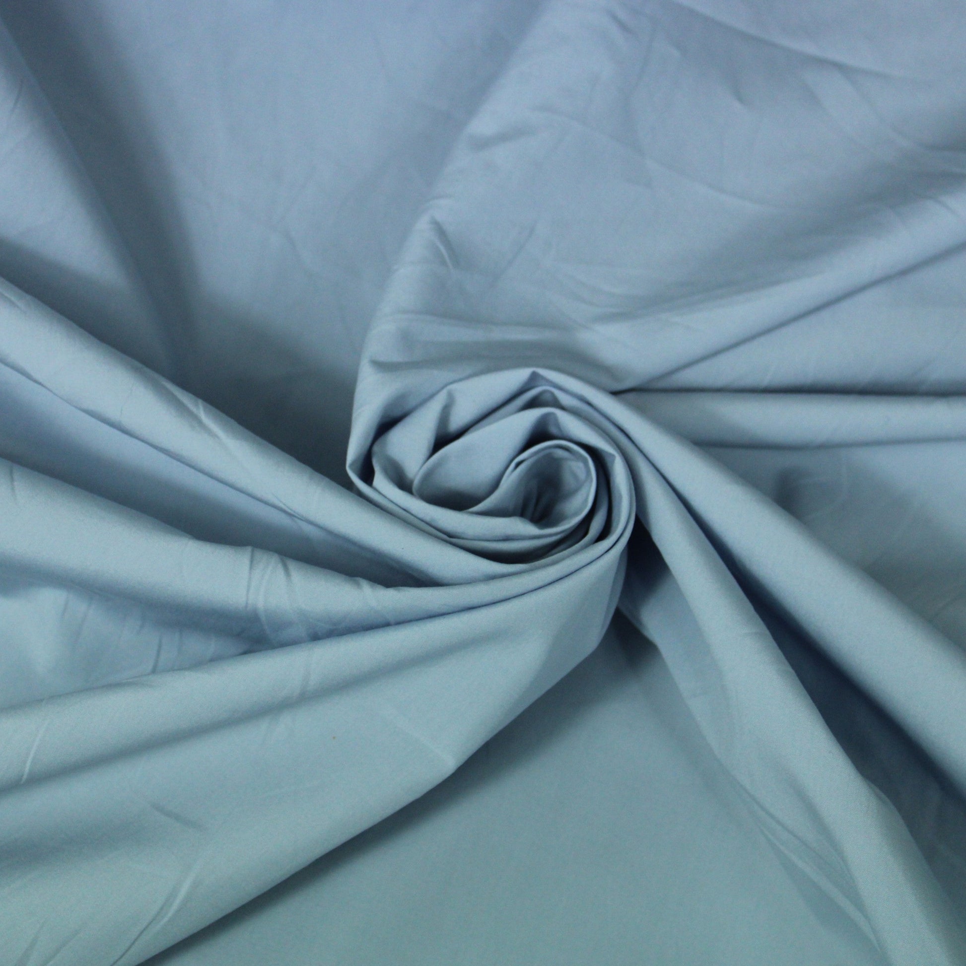 Tissu popeline coton premium - bleu ciel pâle - photo 1/3 | So Tissus