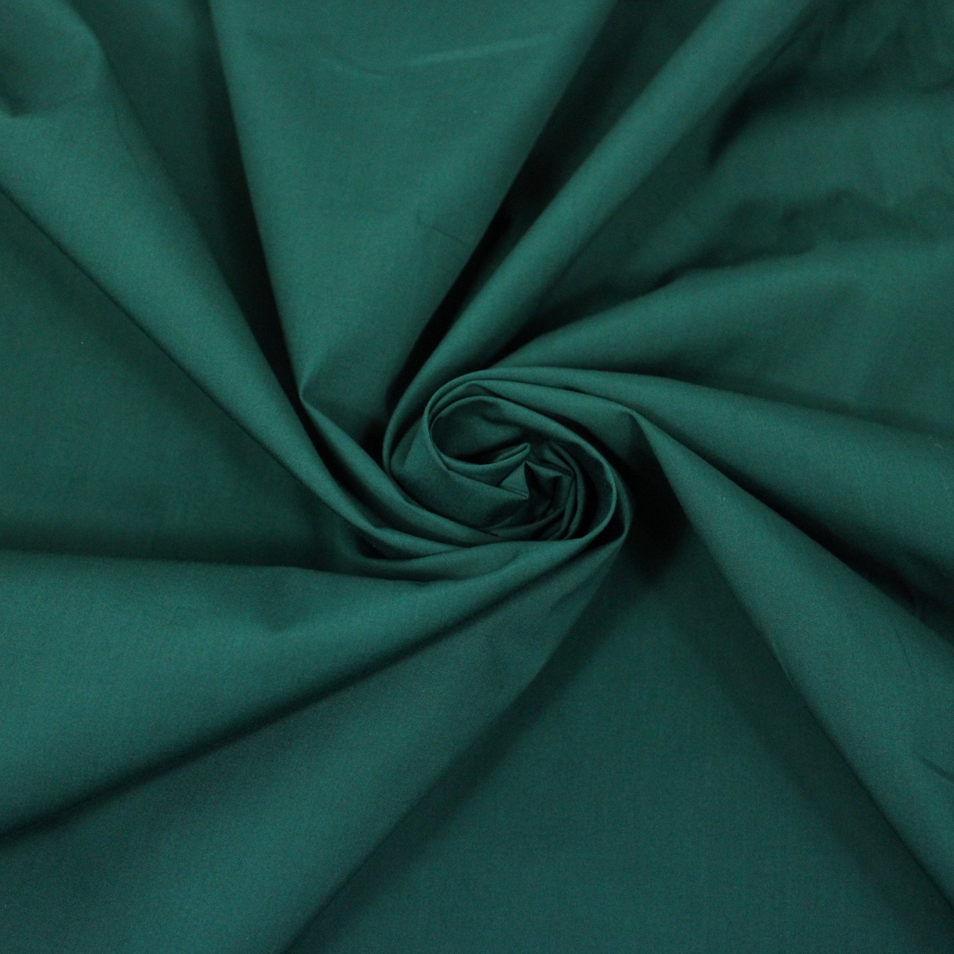 Tissu popeline premium de coton - vert pin - photo 1/3 | So Tissus
