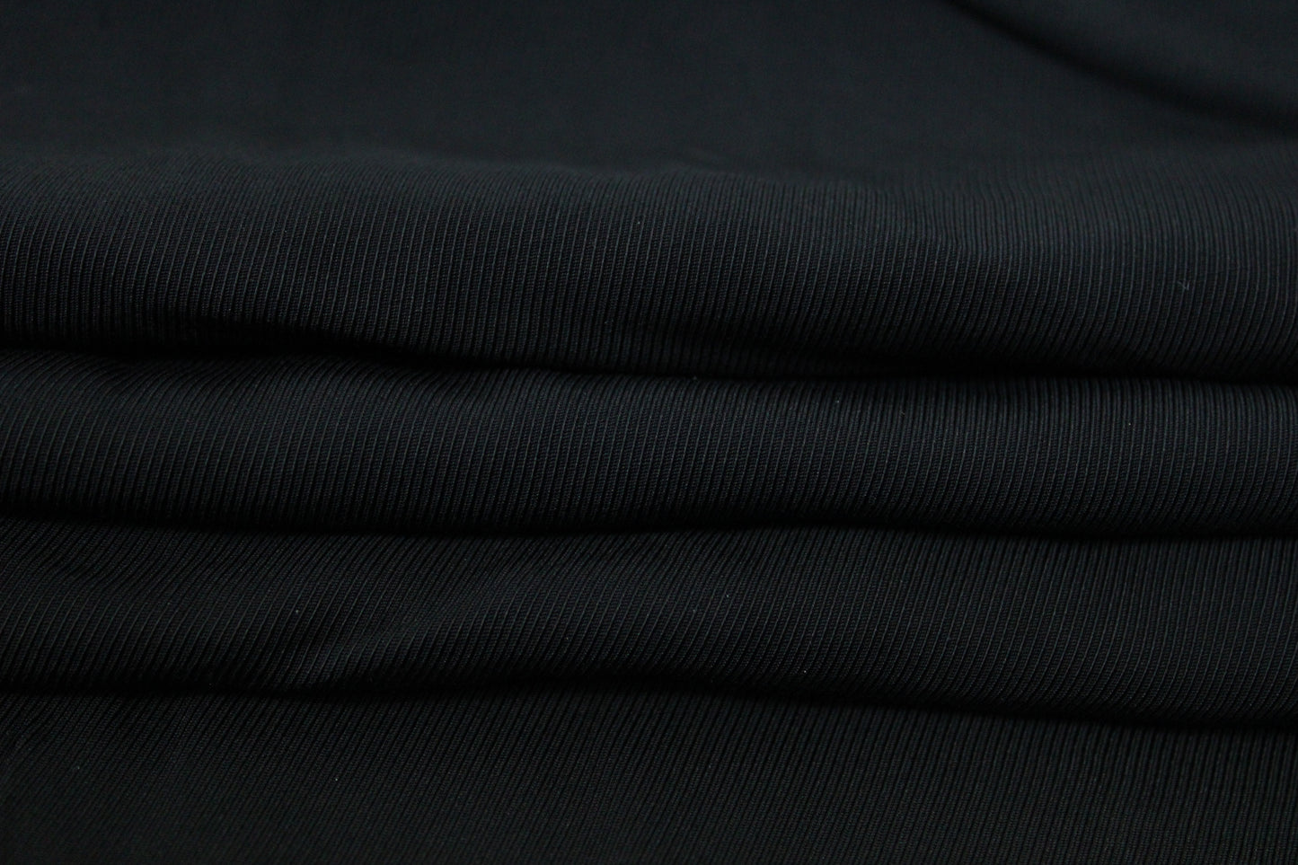 Tissu twill - noir - photo 2/3 | So Tissus