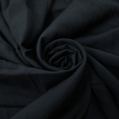 Tissu twill - noir - photo 1/3 | So Tissus