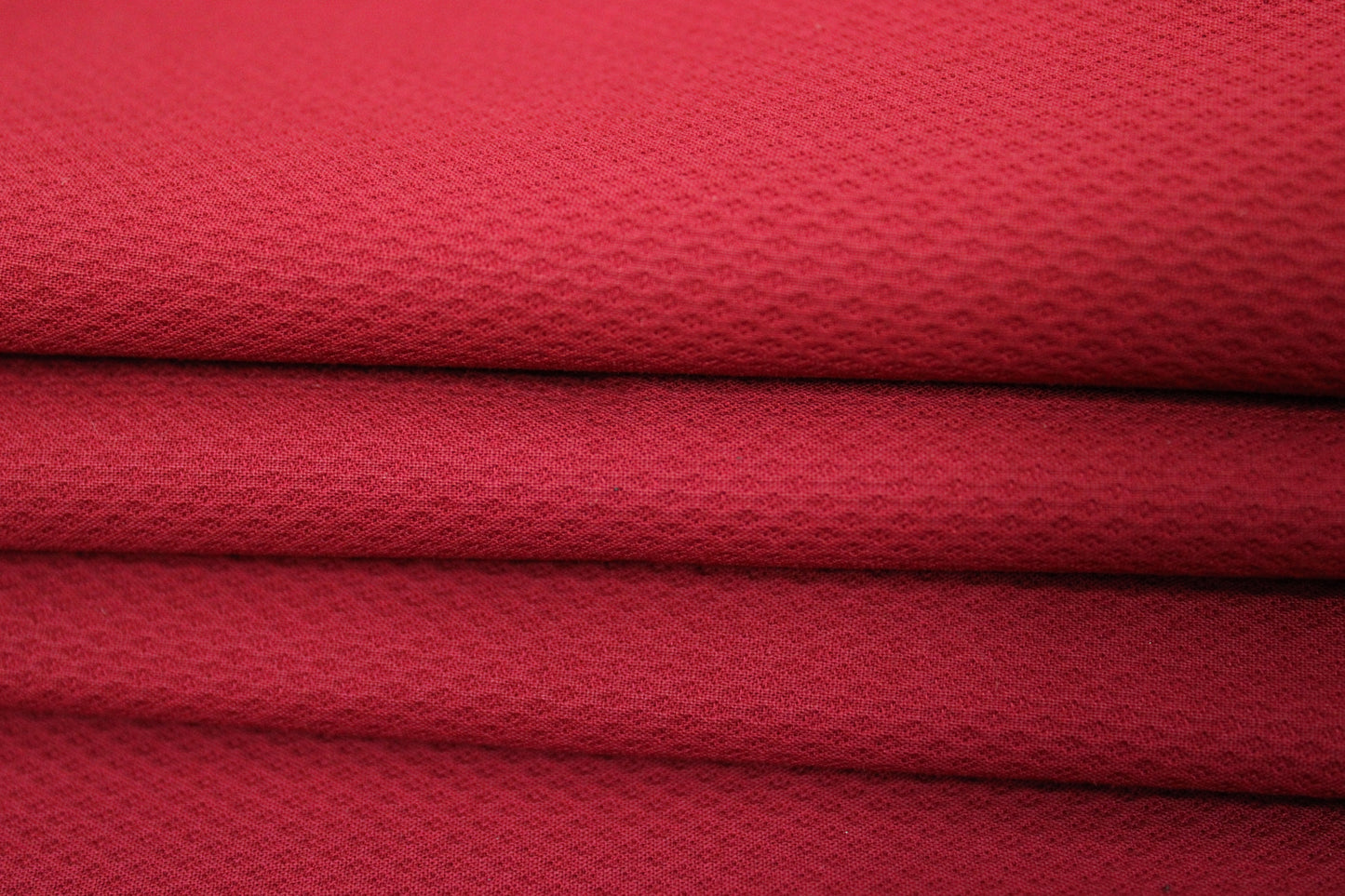 Tissu piqué de coton - framboise - photo 2/4 | So Tissus