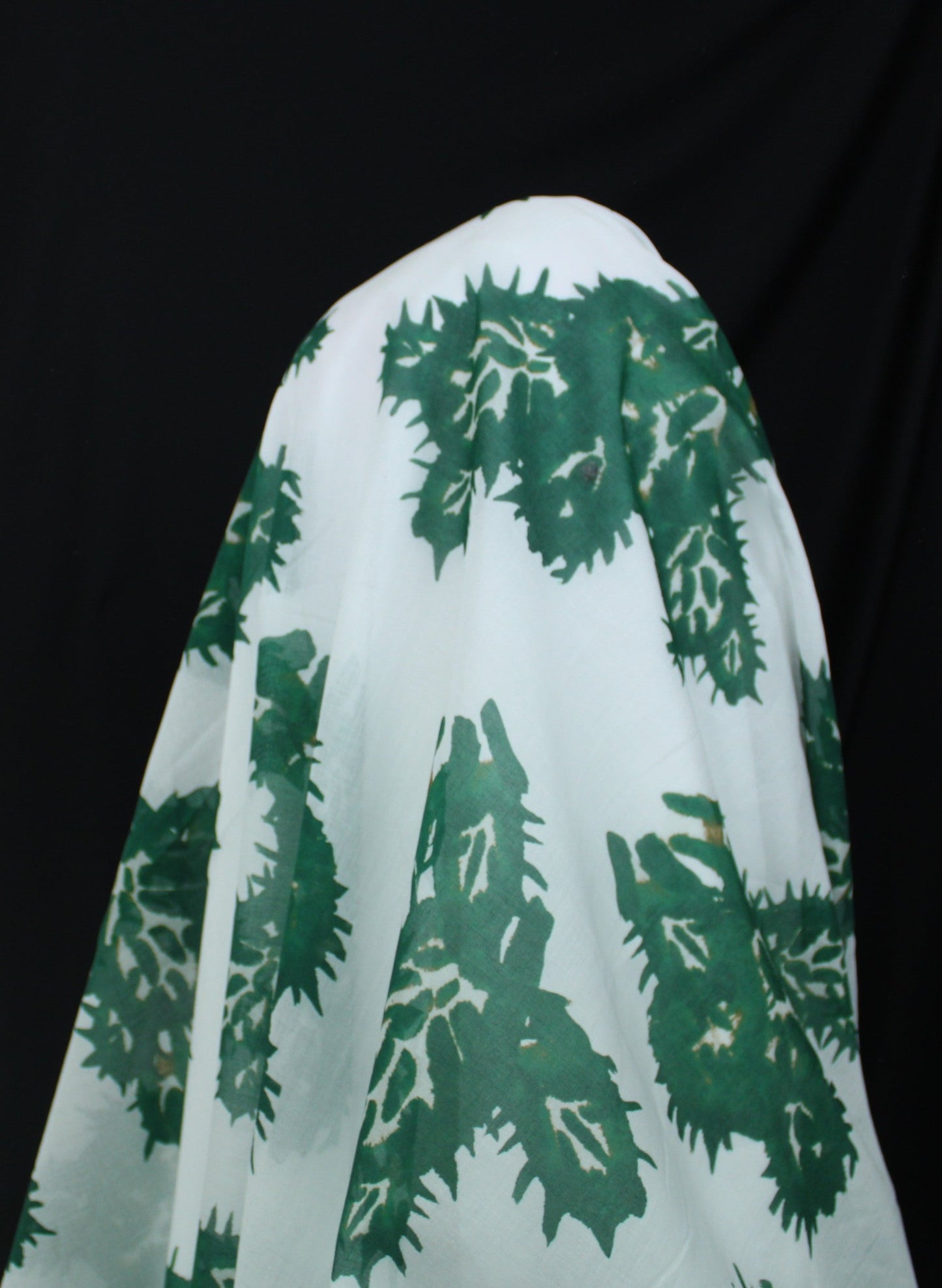 Tissu voile de coton - imprimé cactus abstrait - photo 2/5 | So Tissus
