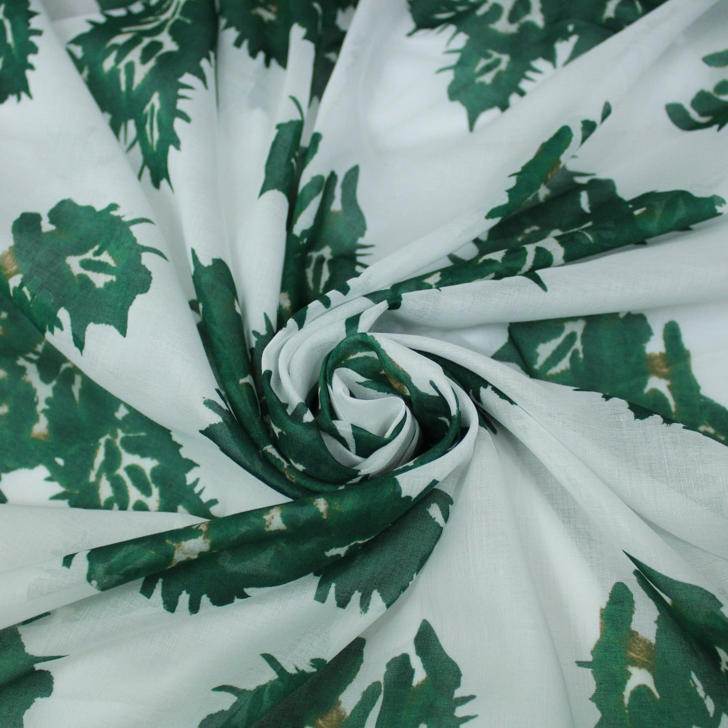 Tissu voile de coton - imprimé cactus abstrait - photo 1/5 | So Tissus