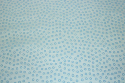 Tissu voile de coton - imprimé à pois - bleu ciel - photo 5/6 | So Tissus