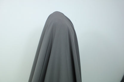 Tissu crêpe stretch - gris souris - photo 3/3 | So Tissus