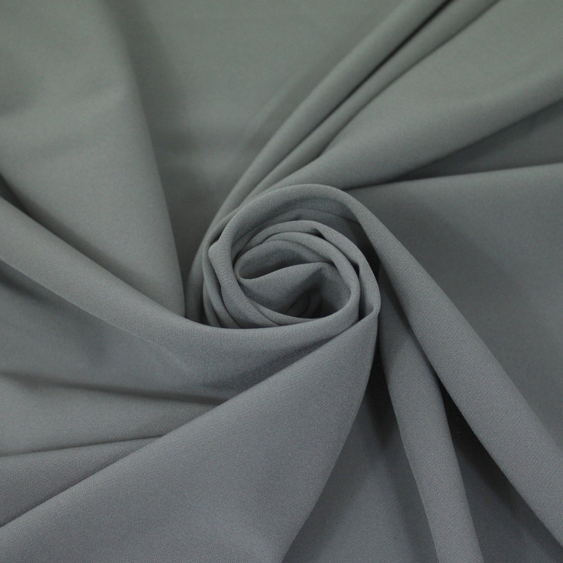 Tissu crêpe stretch - gris souris - photo 1/3 | So Tissus