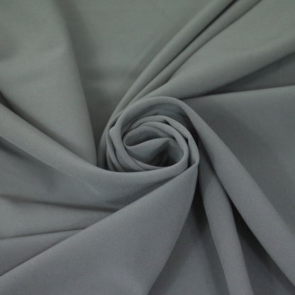 Tissu crêpe stretch - gris souris - photo 1/3 | So Tissus