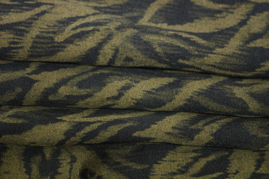 Tissu satin de coton et soie - imprimé camouflage - photo 2/4 | So Tissus