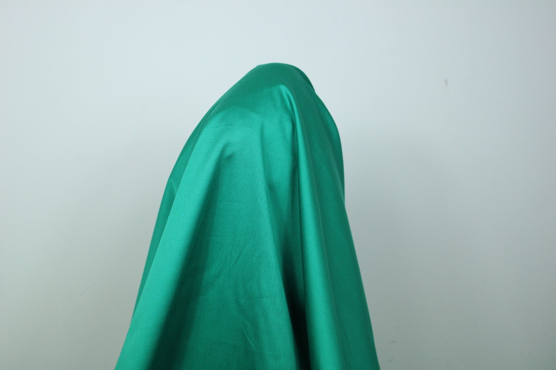 Tissu popeline premium de coton - vert prasin - photo 3/3 | So Tissus