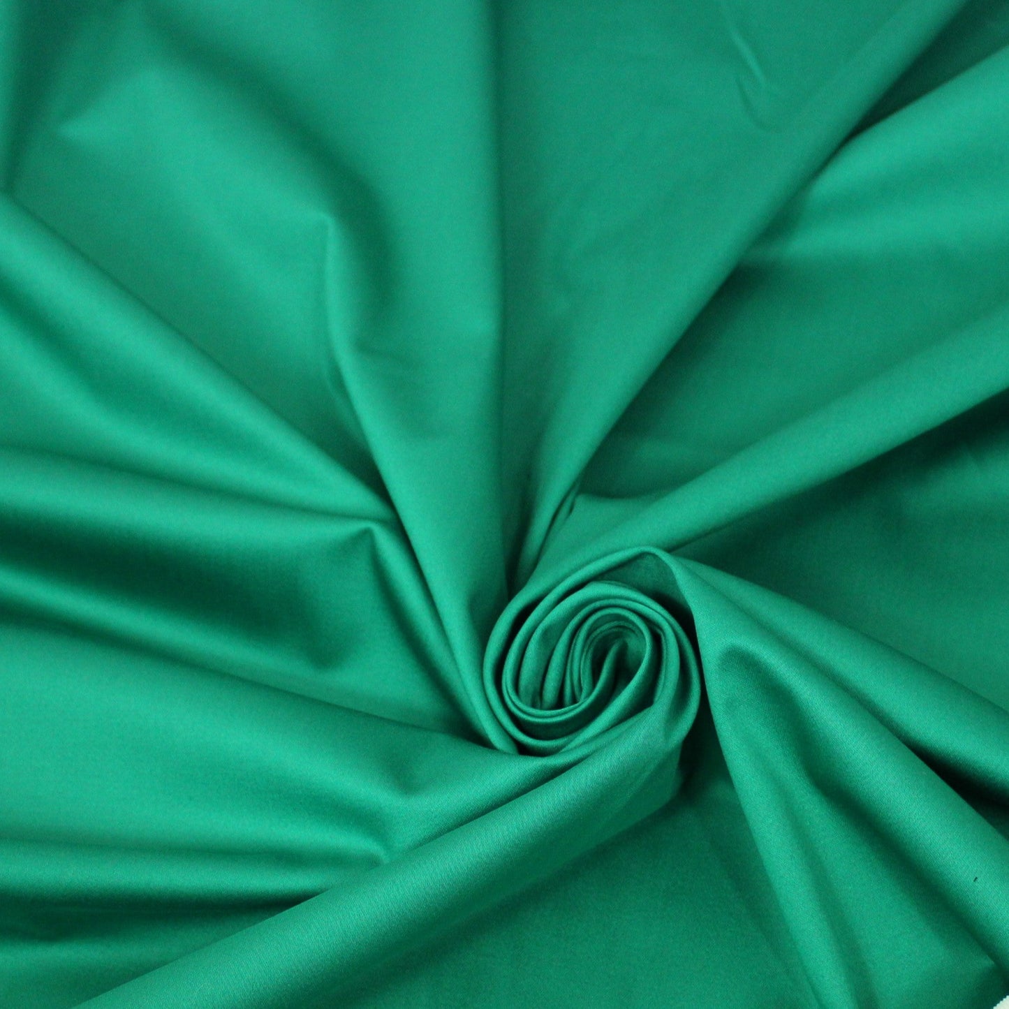 Tissu popeline premium de coton - vert prasin - photo 1/3 | So Tissus