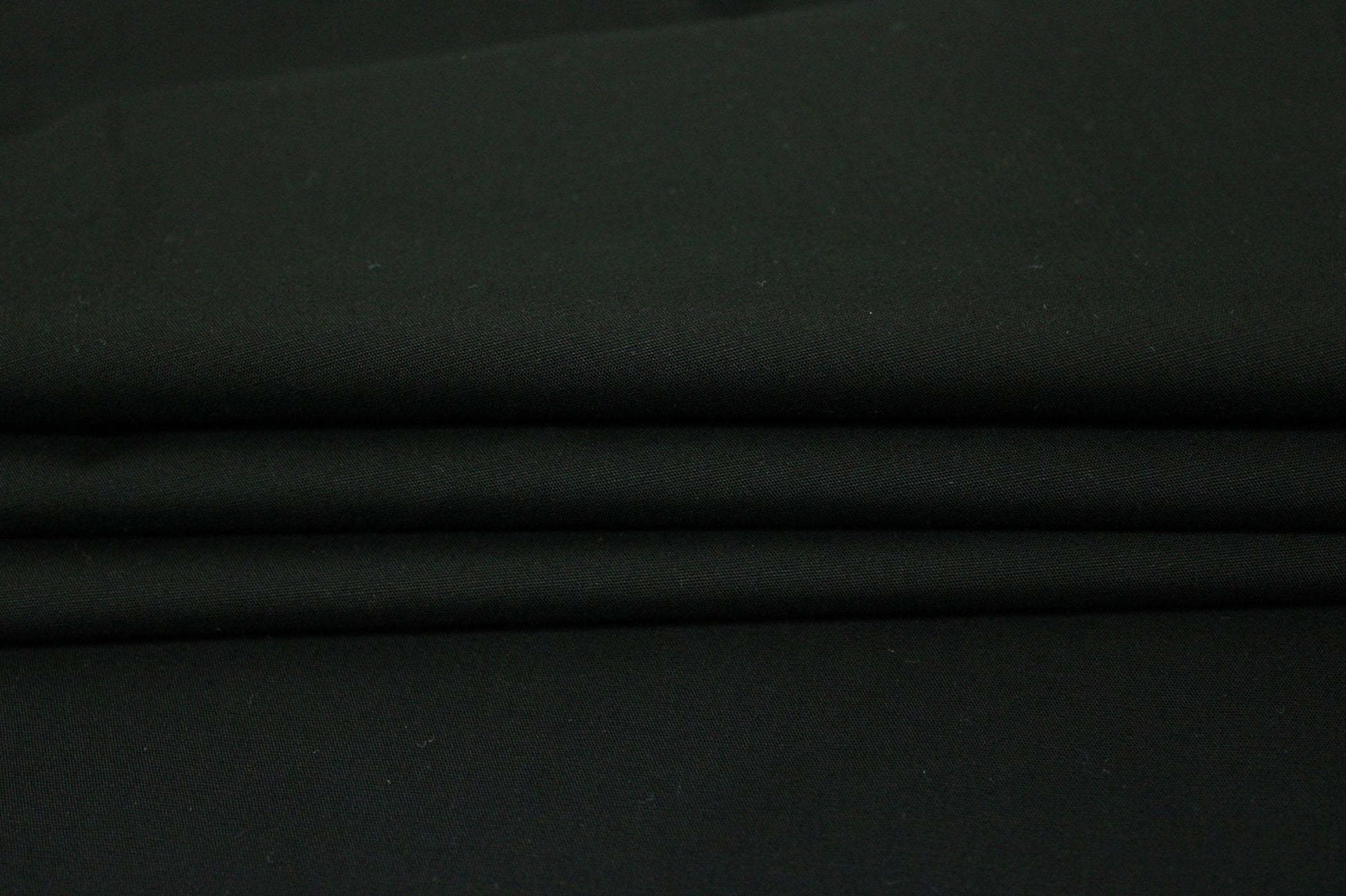 Tissu popeline coton - noir - photo 2/3 | So Tissus