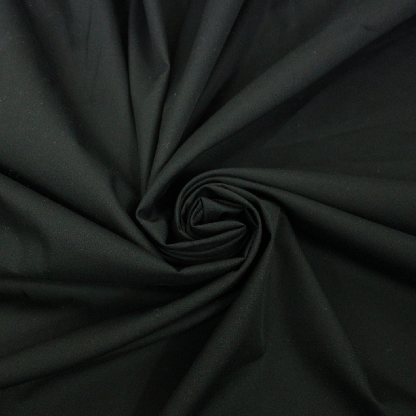 Tissu popeline coton - noir - photo 1/3 | So Tissus