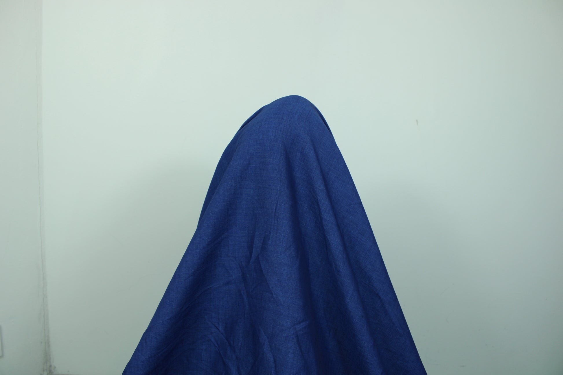 Tissu lin - bleu jean - photo 3/3 | So Tissus