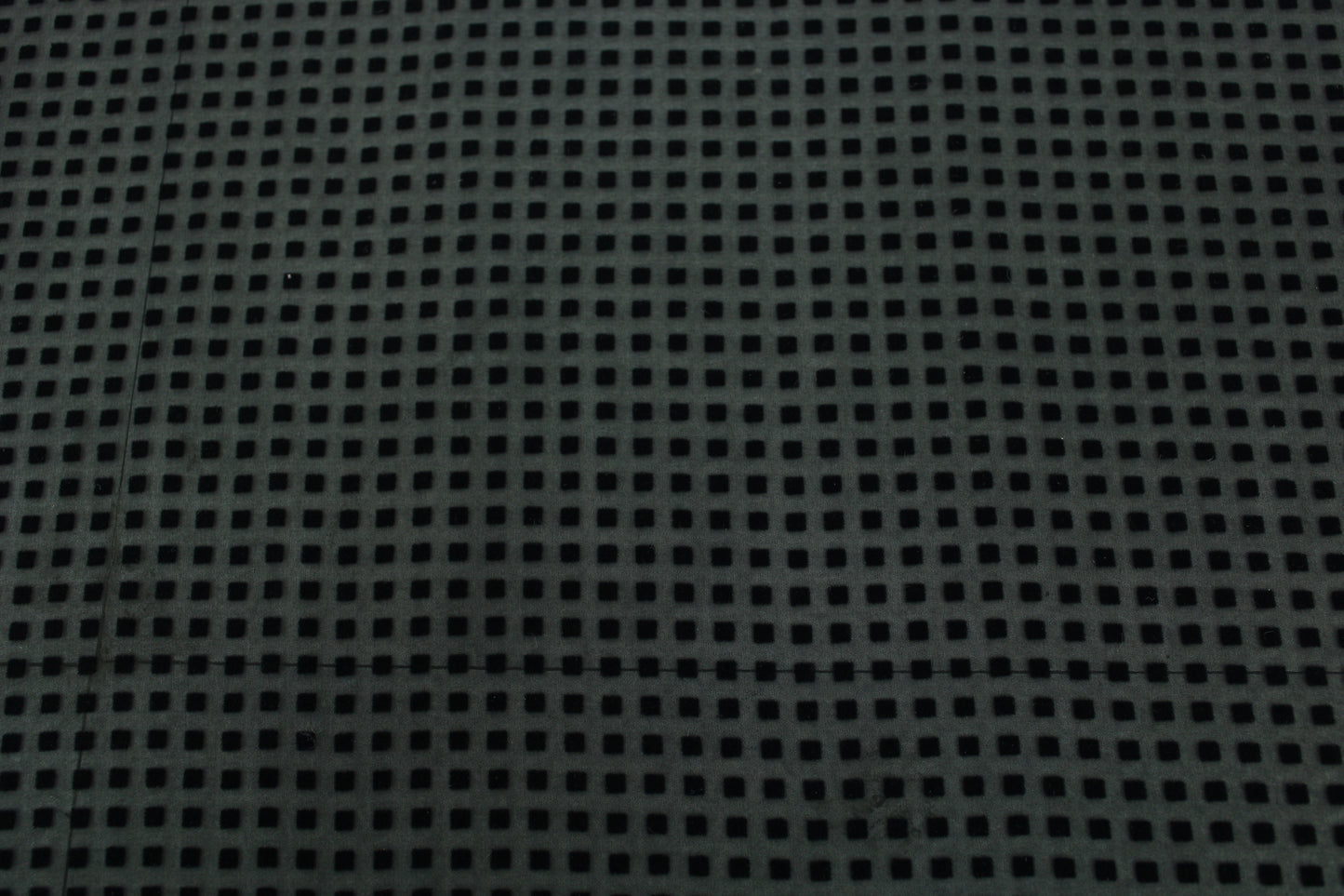 Tissu dévoré - motif géométrique - noir - photo 4/5 | So Tissus
