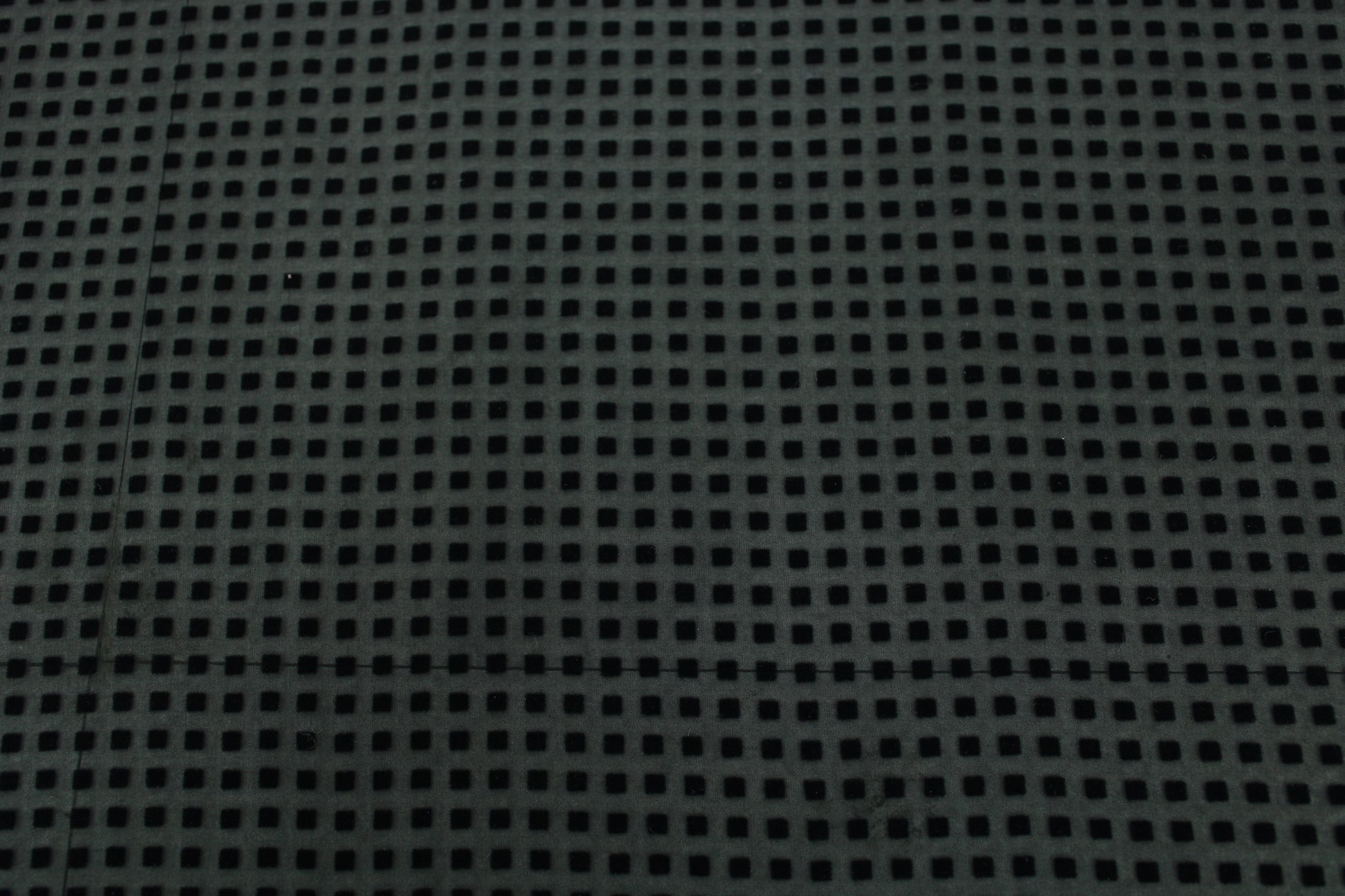 Tissu dévoré - motif géométrique - noir - photo 4/5 | So Tissus
