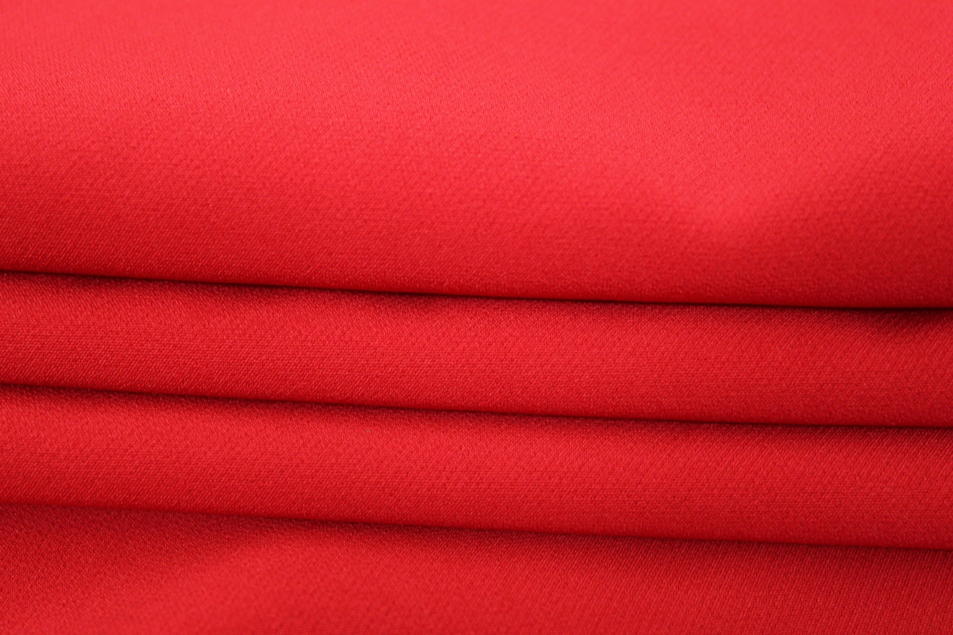 Tissu crêpe stretch - rouge - photo 2/3 | So Tissus