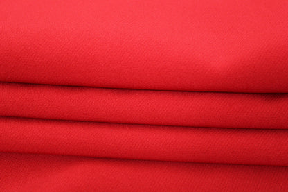 Tissu crêpe stretch - rouge - photo 2/3 | So Tissus