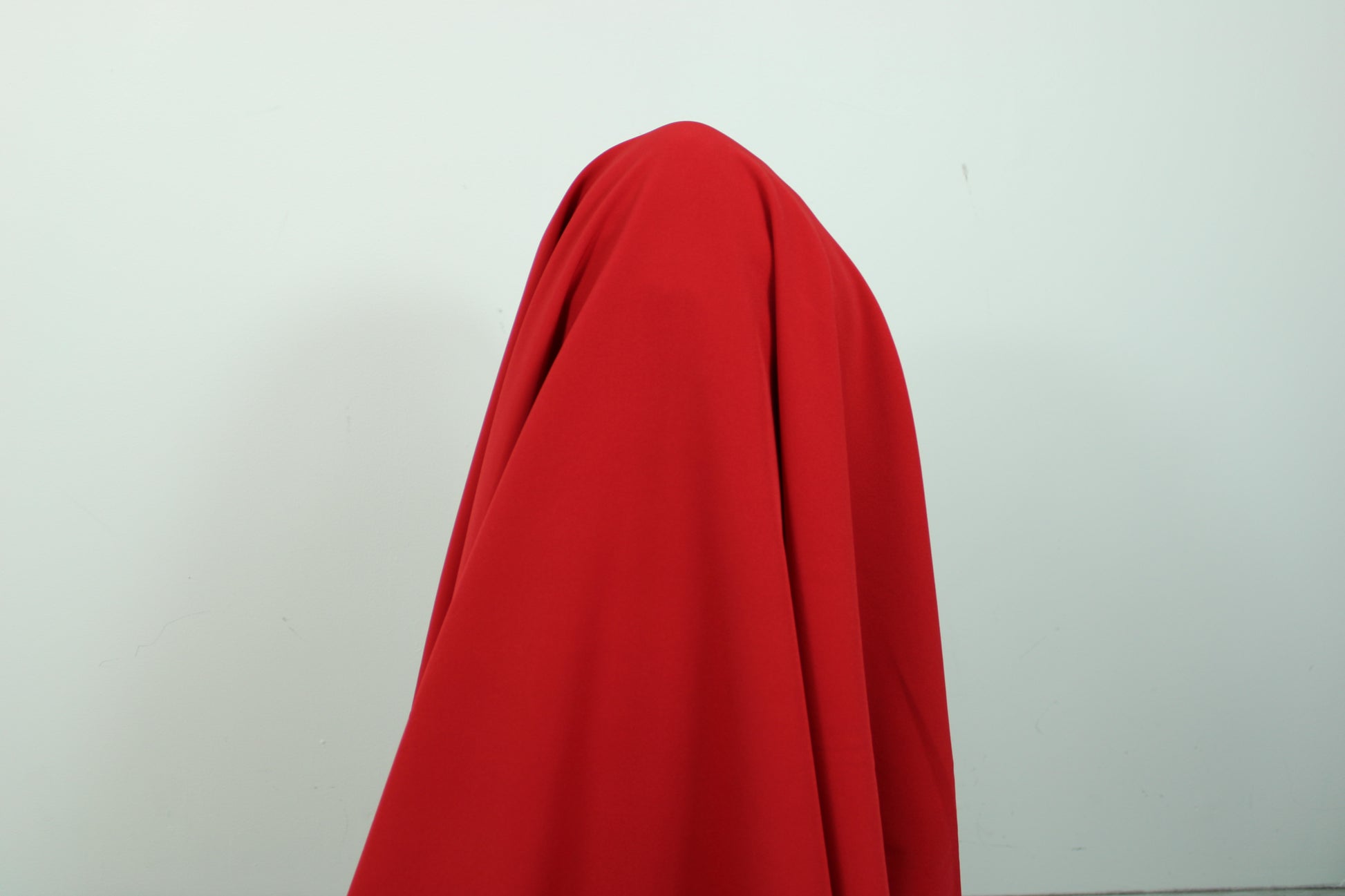 Tissu crêpe stretch - rouge - photo 3/3 | So Tissus
