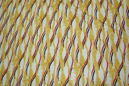 Tissu popeline coton - imprimé ondulé - photo 5/5 | So Tissus