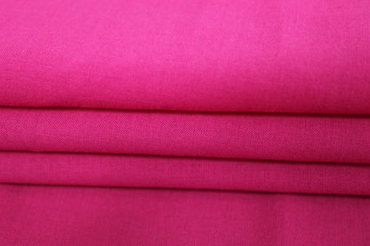 Tissu voile de coton - rose fuchsia - photo 2/3 | So Tissus
