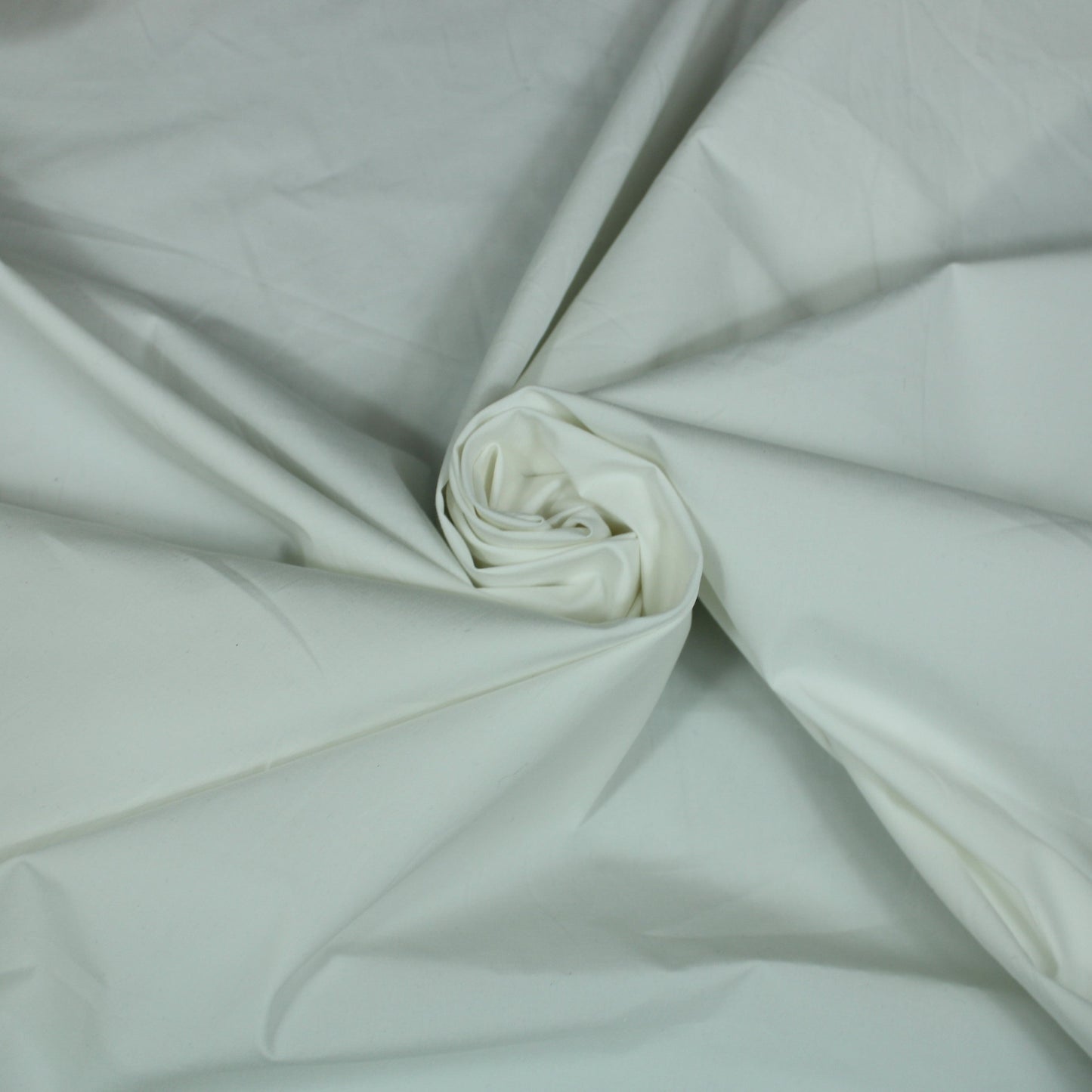 Tissu taffeta stretch de coton - blanc - photo 1/3 | So Tissus