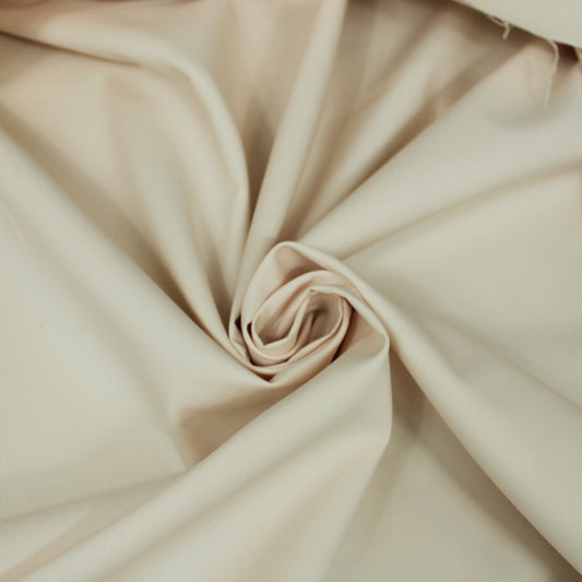 Tissu popeline de coton prestige - rose pâle - photo 1/3 | So Tissus