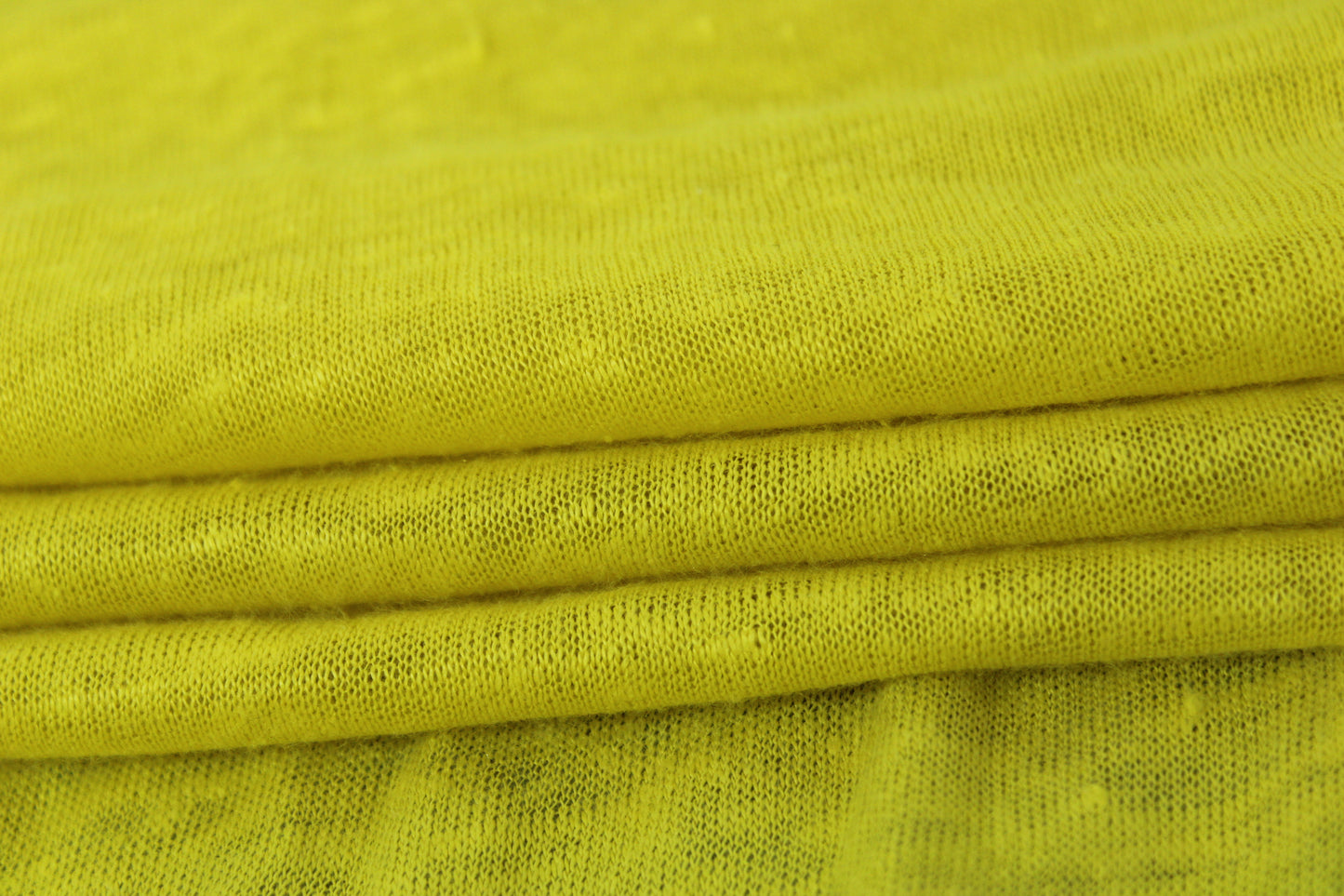Tissu jersey de lin - jaune - photo 2/3 | So Tissus