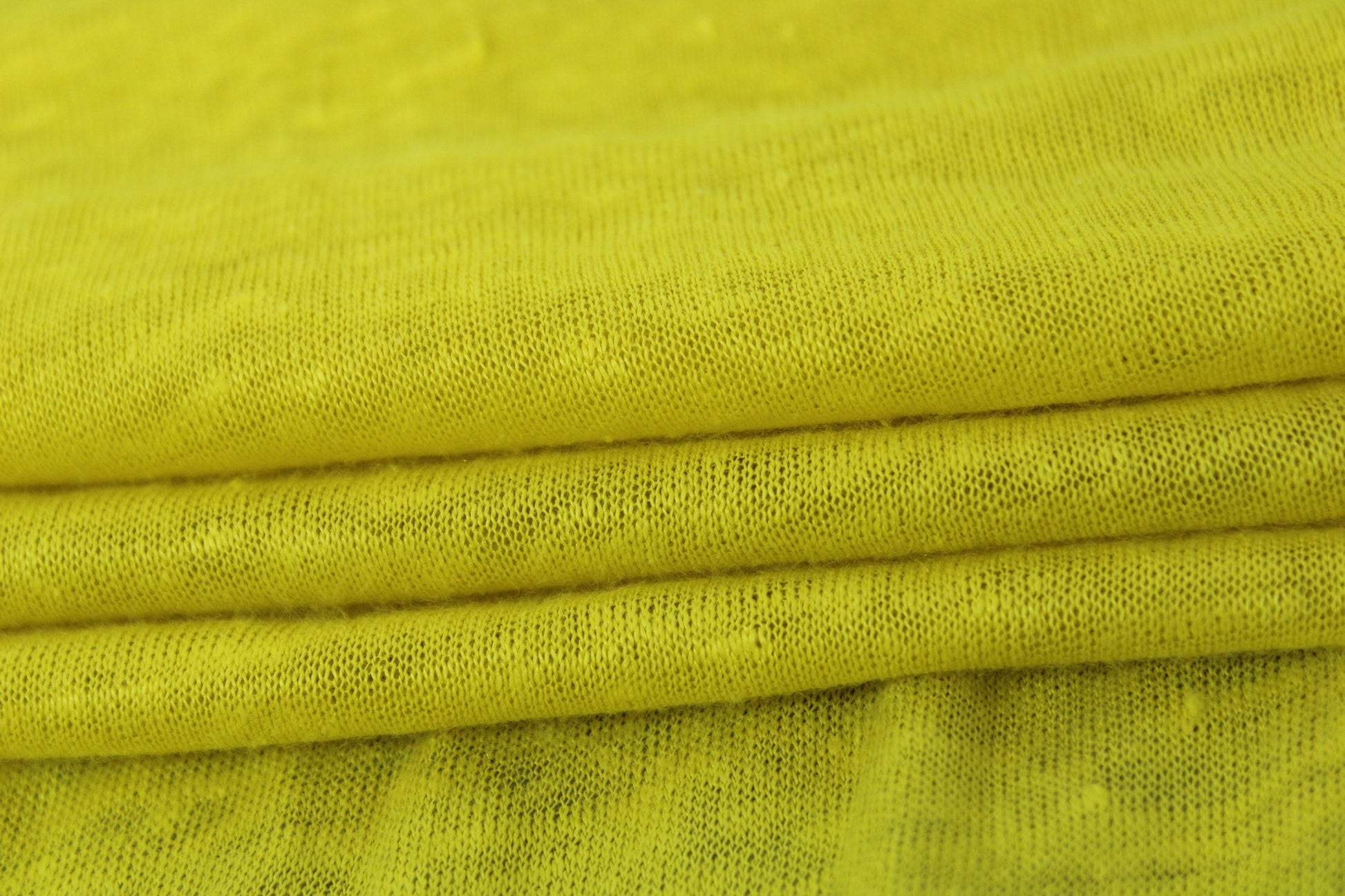 Tissu jersey de lin - jaune - photo 2/3 | So Tissus