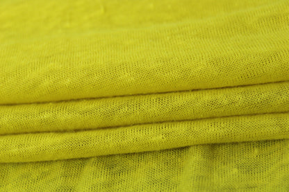 Tissu jersey de lin - jaune - photo 2/3 | So Tissus