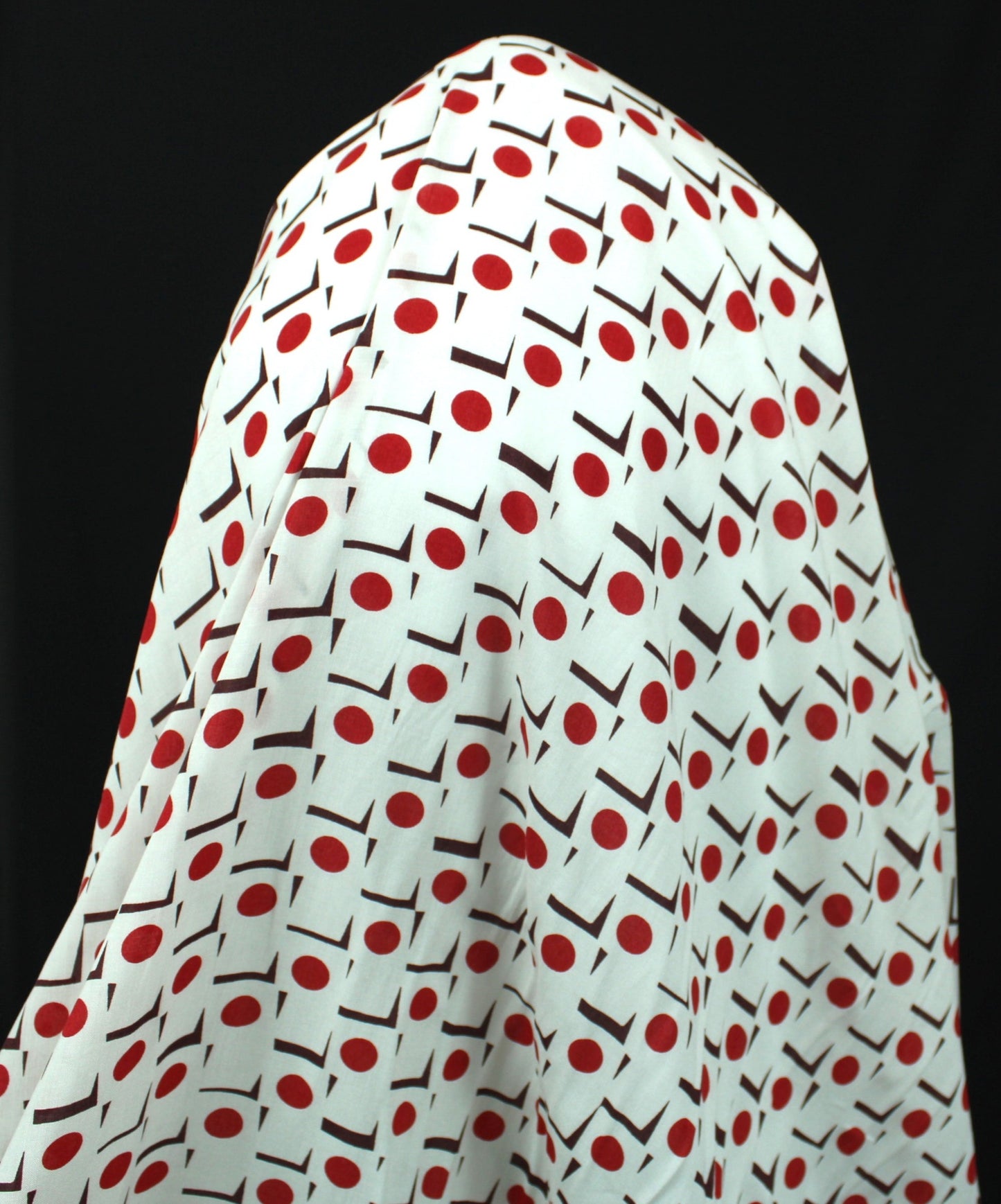 Tissu javanaise de viscose - imprimé géométrique - photo 3/4 | So Tissus