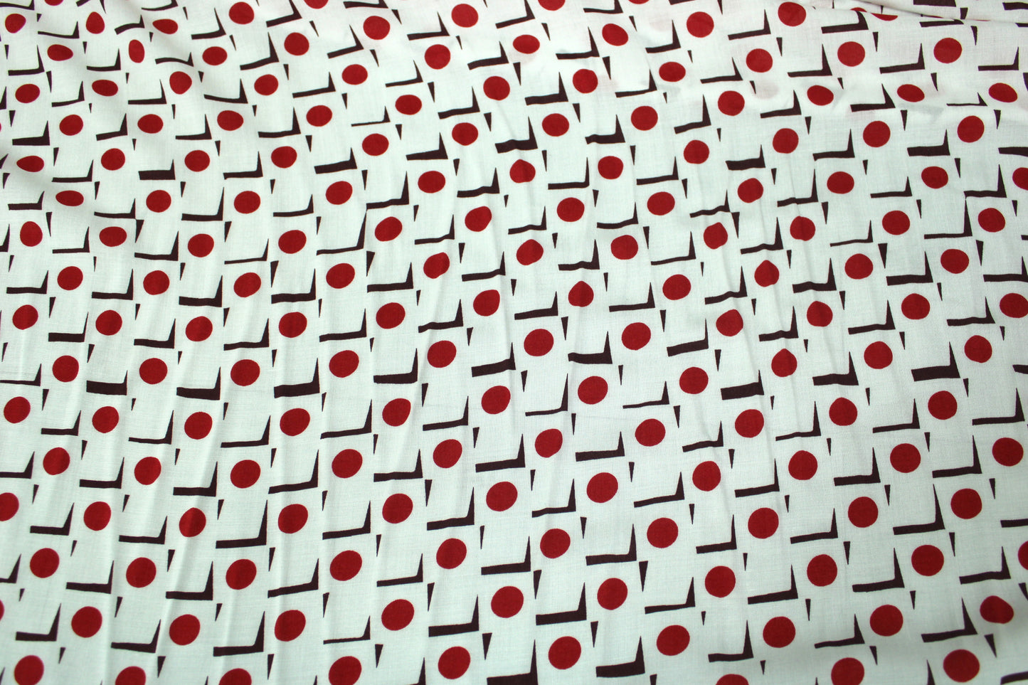 Tissu javanaise de viscose - imprimé géométrique - photo 4/4 | So Tissus