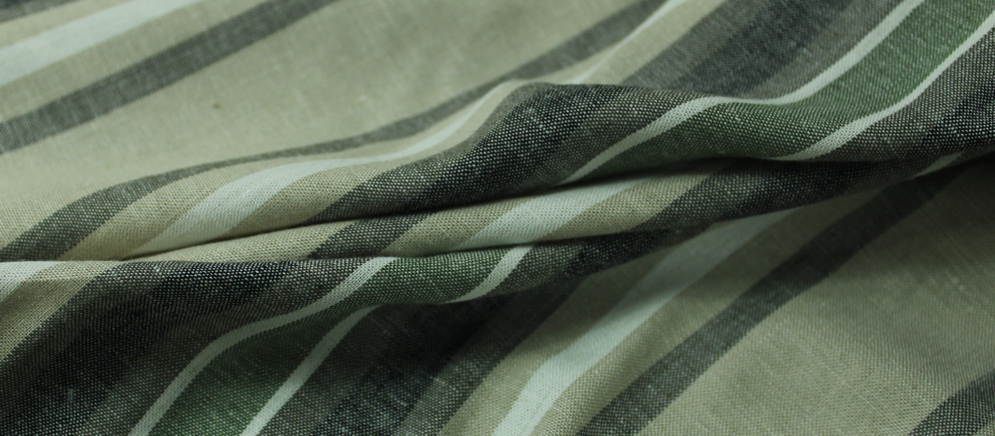 Tissu lin - à rayures - photo 2/5 | So Tissus