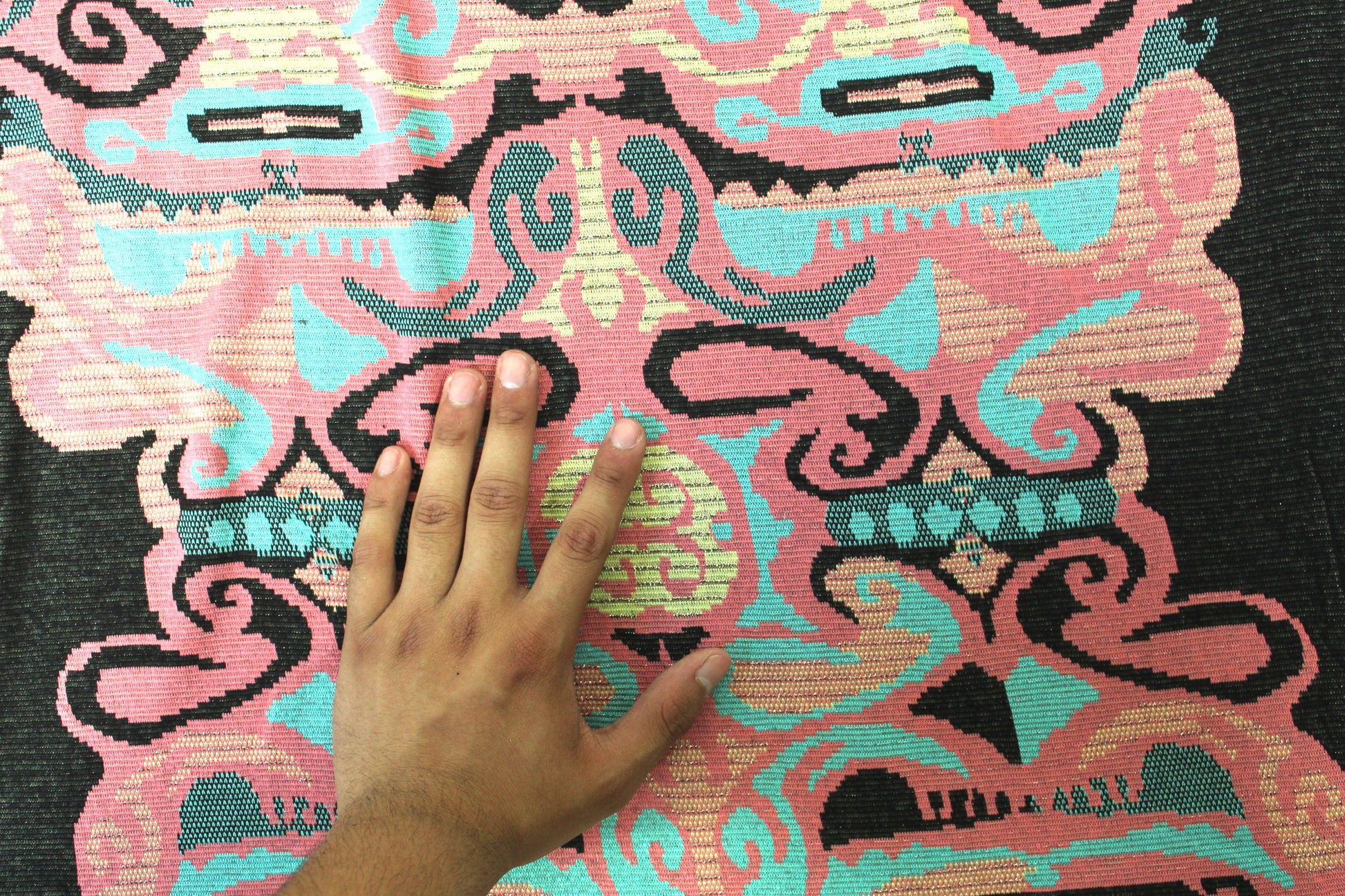 Tissu maille - imprimé tapisserie - photo 5/5 | So Tissus