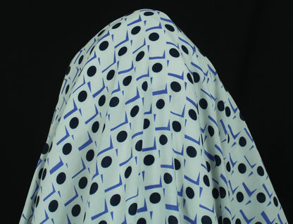 Tissu javanaise de viscose - imprimé géométrique - photo 3/5 | So Tissus