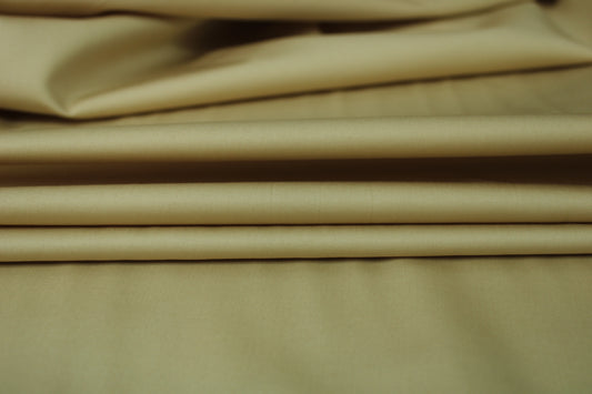Tissu popeline coton premium - beige - photo 2/3 | So Tissus