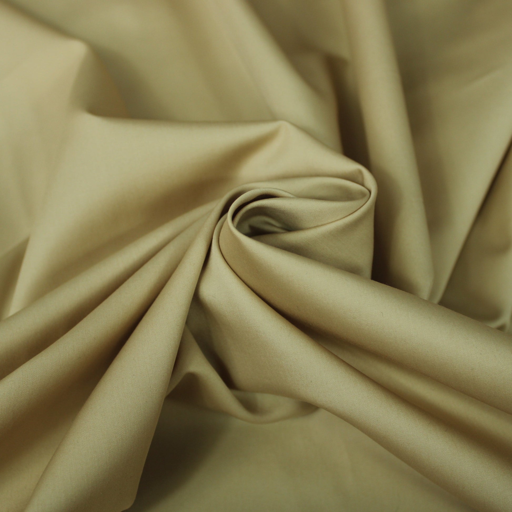 Tissu popeline coton premium - beige - photo 1/3 | So Tissus