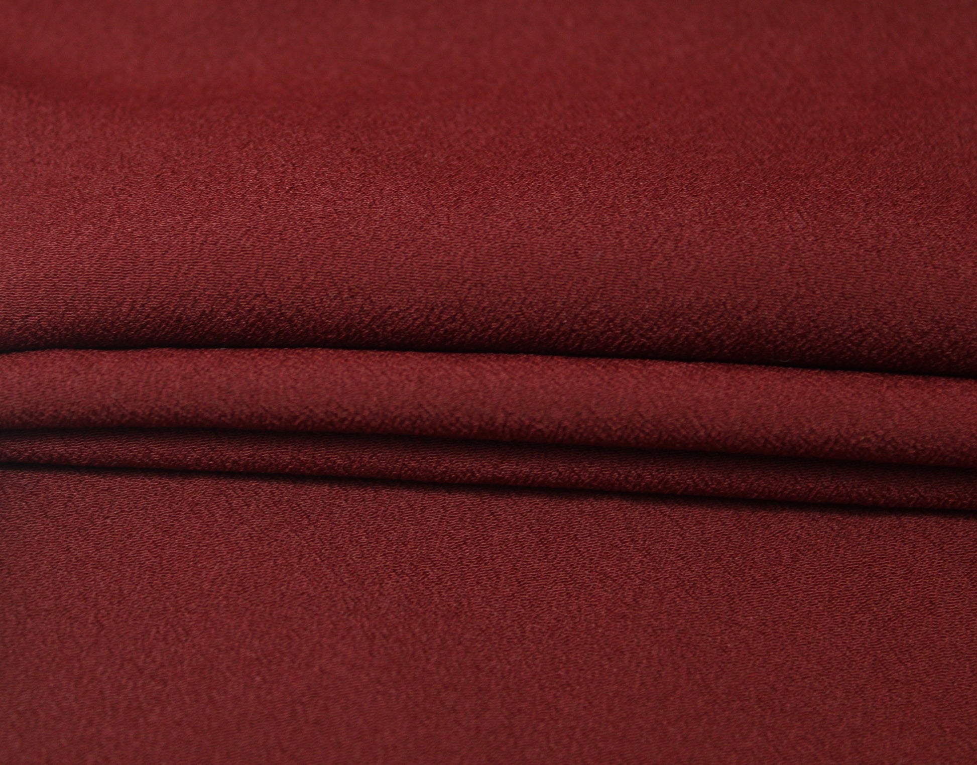 Tissu crêpe - rouge bourgogne - photo 2/3 | So Tissus