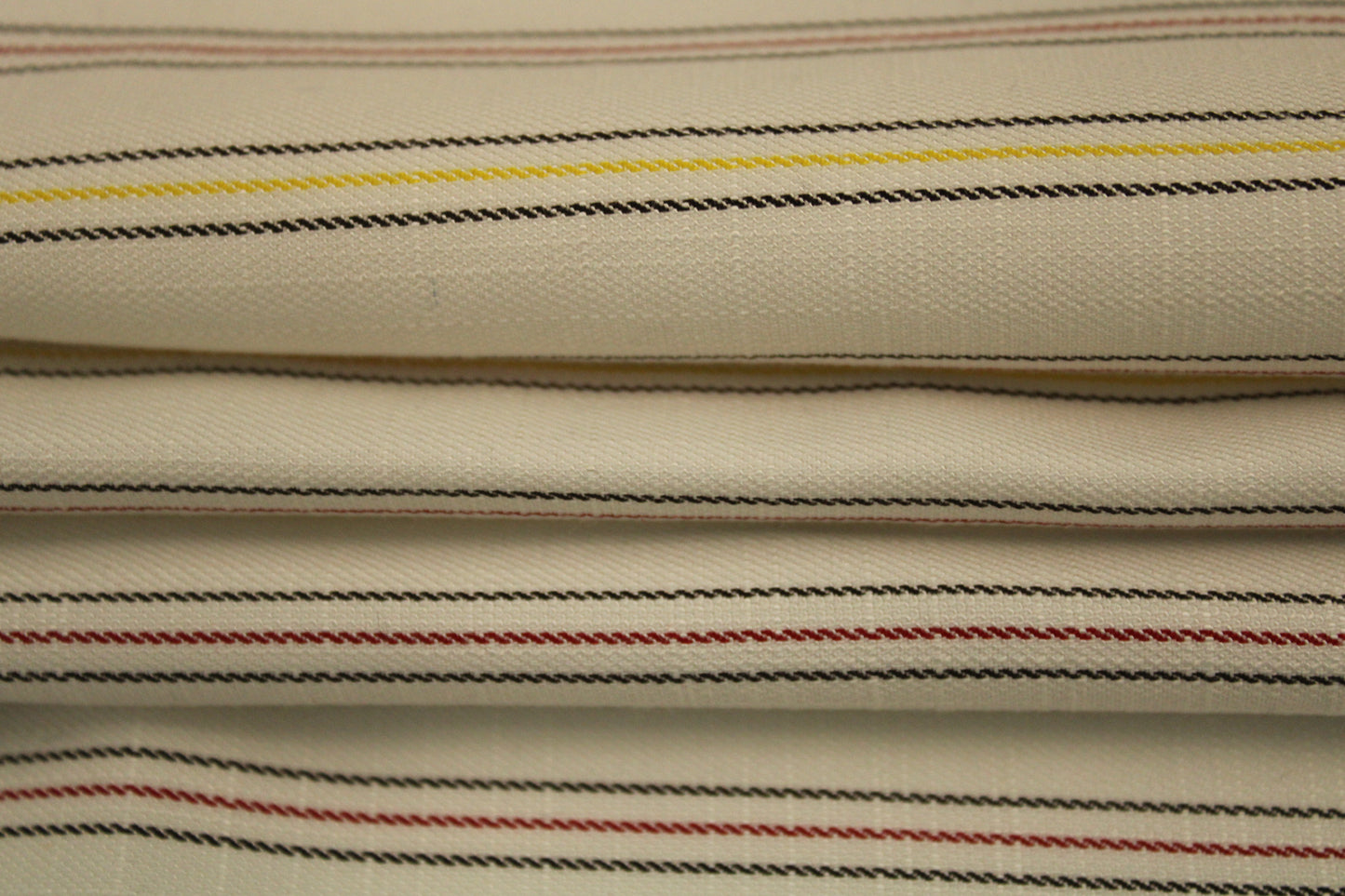 Coupon de 2 mètres - toile de coton - à rayures - photo 2/4 | So Tissus
