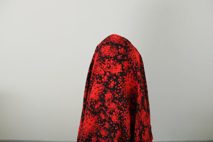 Coupon de 2,3 mètres - crêpe viscose - imprimé tacheté - photo 3/5 | So Tissus