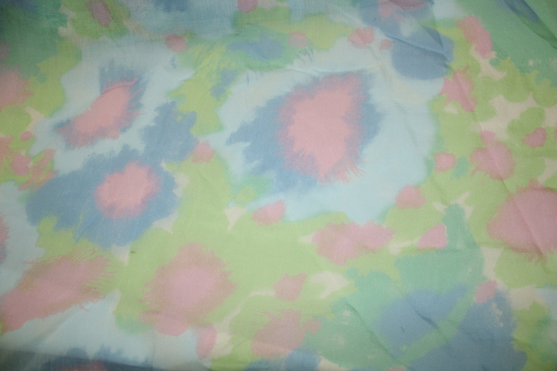 Coupon de 2,2 mètres - voile coton - imprimé tie and dye - photo 5/5 | So Tissus